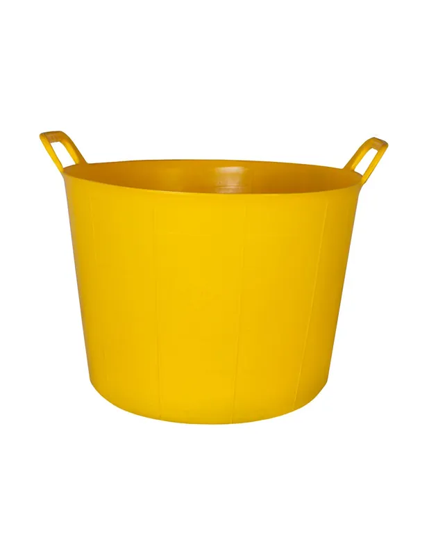 Solo Hoy Capazo plástico amarillo n° 3 40 l