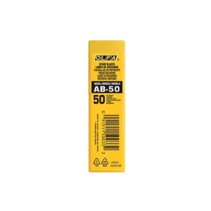 Juego de 50 cuchillas ab-50 troceables plateadas 9 mm Garantía De Devolución De Dinero