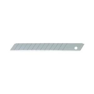 Juego de 10 cuchillas ab-10 troceables plateadas 9 mm Lujoso