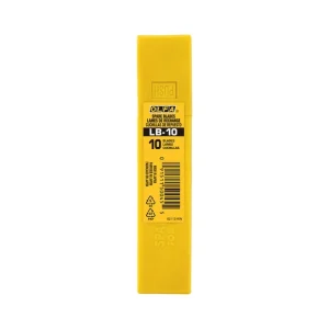 Juego de 10 cuchillas lb-10 troceables plateadas 18 mm Ordenar Ahora Mismo