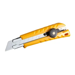 Profesional Cúter l-1 con bloqueo manual y cuchilla de 18 mm