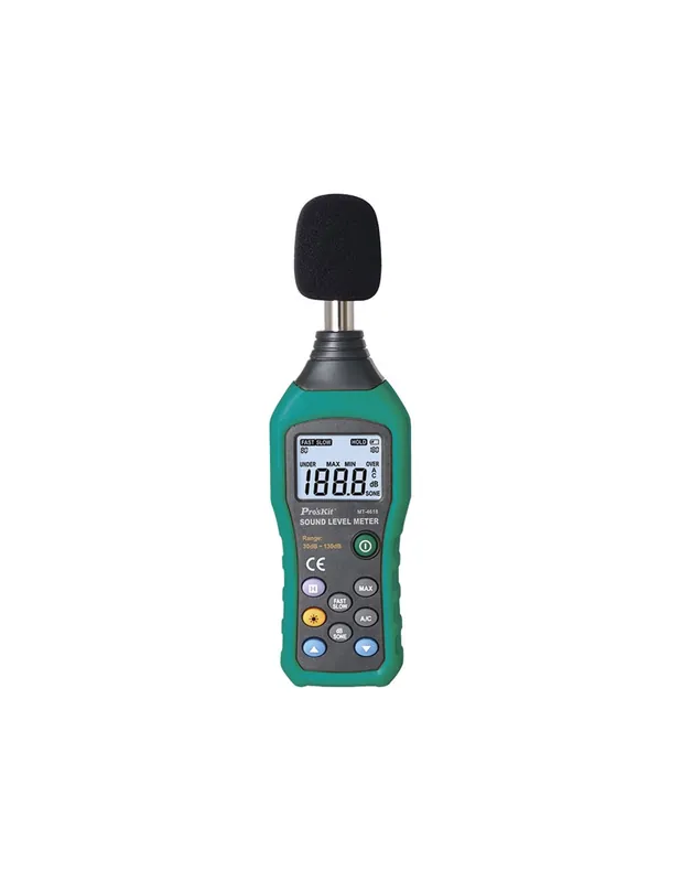Nuevo Modelo Sonómetro digital multirango